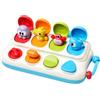 Ballery Giocattolo Pop-Up per bambini dai 12 mesi, giocattolo Montessori causa effetto con 4 animali, bottoni e colori, giocattolo sensoriale di abilità motorie fine per tutti-piccoli 1 2 3 anni