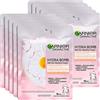 Garnier 10x Garnier SkinActive Maschera in Tessuto Hydra Bomb Camomilla - 2 Confezioni da 5 Maschere Monouso