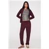Tezenis Jogger Con Tasche A Filetto E Coulisse Donna Rosso