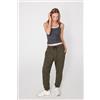 Tezenis Jogger Con Tasca A Filetto Donna Verde