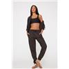 Tezenis Jogger Con Tasca A Filetto Donna Marrone