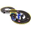 FlatRIver-DropShip NKOK Sonic and Shadow Race Track Set with Working Lights, Lap Counter, Figure-8