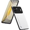 HULLIN Custodia Compatibile Con NothingPhone (1) / NothingPhone 1 (6.55), Cover Protettiva Pelle PU - Bianco