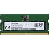 Adamanta SK Hynix 8GB (1x8GB) DDR5 5600MHz PC5-44800 SODIMM 1Rx16 CL46 1.1v HMCG66AGBSA095N Notebook Laptop RAM Aggiornamento Memoria Adamanta