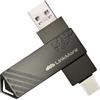 Linkmore Chiavetta USB C 128GB 2 in 1 OTG, Pen Drive in Metallo con Connettori USB Type-C e Type-A, Compatibile con Auto, TV, Android e iPhone 15/16, velocità di riproduzione fino a 150 MB/s