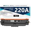 LCL W2200A (Con CHIP) Nero Cartucce di Toner Compatibile per HP 220A W2200A | Compatibile con HP Color LaserJet Pro MFP 4302dw 4302fdw 4202dw 4202dn 4302fdn(1-Pack)