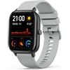 Tobfit Cinturino in Silicone Sportivo 20mm per Amazfit GTS/GTS 2/GTS 2 Mini/GTS 2e/GTS 3/GTS 4/GTS 4 Mini/GTR 42mm (Grigio)