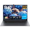 Vowmoon 18.5 PC Portatile Processore 16 GB RAM 1TB SSD, processore dual-core m3-8100Y fino a 3,4 GHz, HDMI, RJ45, ampio schermo, ideale per lavoro da remoto, multitasking e intrattenimento.