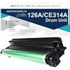 LCL Tamburo Compatibile 126A CE314A (1 Nero) per M275nw M275 M275a M176n | Sostituzione per HP Laserjet Pro CP1020 CP1025 CP1025nw MFPM175nw M175a M175b M175c M175e M175p M175r M275s M275t M275u