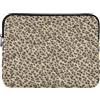 LI ZHI XIN Custodia per computer portatile 13 14 Pollice Notebook computer Business Persona Portatile Antiurto Impermeabile Zipper Bag Animale Leopardo Stampa Modello