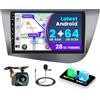 Fuluku 9 Android 15 Autoradio per Seat Leon 2 mk2 2005-2012 2+64GB