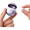 Xmenha Mini cuffie invisibili Bluetooth, senza fili, colore: viola