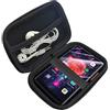 Lamshaw Compatibile con custodia per lettore MP3 AGPTEK T09U, custodia Lamshaw resistente in EVA, antiurto e leggera, custodia protettiva compatibile con lettori MP3 AGPTEK T09U da 5 (nero)