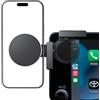 WEIPIN Supporto per cellulare compatibile con Toyota RAV4 2023 2024 2025 Display da 10,5 pollici (magnetico) con iPhone serie 12-17, rotazione a 360° | Supporto da cruscotto con magnete N52