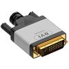 Bolwins A96 Bolwins DVI 24+1 Dummy Plug Adattatore Display Virtual Emulatore Headless 4K per Remote Desktop Server NAS GPU Rendering Multi Monitor Simulazione Plug & Play Alluminio Compatibile con Windows Mac