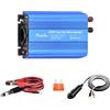 Fit4Less Inverter a onda sinusoidale pura, 300 W, con spine tedesche, uscita USB DC 5 V 2 A (300 W)