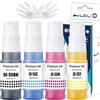 LCL GI-55 GI55 Inchiostro compatibile con Canon GI-55BK GI-55C GI-55M | GI-55Y GI55BK GI55C GI55M GI55Y Multipack Flacone di Inchiostro Compatible con Canon maxify GX1050 GX2050(KCMY，4-Pack)