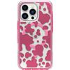 OtterBox Symmetry Series+ Custodia Trasparente con MagSafe per iPhone 13 PRO (Solo) - Disco Cowgirl (Rosa)
