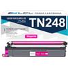 LCL Cartucce di Toner Compatibile TN248 TN-248 TN248M TN-248M (1 Magenta) | Sostituzione per Brother DCP-L3515CDW DCP-L3520CDW DCP-L3555CDW,DCP-L3560CDW HL-L3220CW HL-L3240CDW HL-L8230CDW MFC-L3740CDW