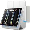JETech Custodia Magnetica per iPad Pro 13 M5/M4, Argento