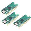 AYWHP 3 schede di sviluppo Raspberry Pi Pico, processore Raspberry Pi RP2040 Dual-Core ARM-Cortex-M0+, con una velocità di clock fino a 133 MHz, memoria flash Quad SP da 2 MB