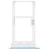 Generico Vassoio Compatibile per Motorola Edge 20 Lite 5G XT2139 Carrello Alloggio SUPPORTO adattatore SLOT PORTA CARD carrello per SCHEDA SIM + vano Memoria Micro Sd (Verde)