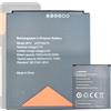 Aousavo JKPJ - Batteria di ricambio compatibile con Sunmi V2S V2S Plus T5940 per macchina ordinatrice di biglietti, terminale dati wireless, 3600 mAh, 7,7 V, JKPJ