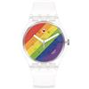 SWATCH Analogico SO29K701, bianco, striscia