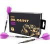 CUESOUL Exhaust 19g Soft Tip 90% Tungsten Dart Set con Pittura ad Olio rifinita e unificante ROST T19 Flight