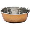 Rosewood Ciotola per Cani in Acciaio Inox Antiscivolo in Rame, Elegante e Moderno, 940 ml