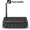Fosi Audio Il più nuovo Fosi Audio BT30D amplificatore di potenza Audio Bluetooth 2.1 canali Bass & Treble Control Amp Subwoofer Audio 100W + 50W x2