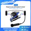 velev NYF BT30 Moto Bluetooth 5.3 auricolare Stereo Moto casco universale cuffie chiamata vivavoce Wireless con 900mAh