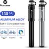 WEST BIKING pompa per bicicletta portatile ad alta pressione con tubo MTB bici da strada valvola Schrader Presta gonfiatore per ciclismo in lega di alluminio
