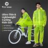 WEST BIKING Impermeabile da ciclismo Impermeabile Uomo Donna Maglia da ciclismo riflettente Bicicletta elettrica MTB Giacca da bici da strada Abbigliamento sportivo