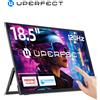 Uperfect Monitor portatile UPERFECT Touchscreen da 18,5 pollici 120 Hz con VESA e 180 ° Supporto regolabile per PC portatile Mac Switch PS5 iPhone HUAWEI