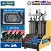AUTOOL CT150 Tester per la pulizia dell'iniettore di carburante per auto 4 cilindri ugelli per iniezione di benzina per moto strumento per test di pulizia ad ultrasuoni