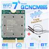 fenvi Scheda di Rete Fenvi Wifi 7 QCNCM865 M.2 Bluetooth 5.3 fino a 5.8Gbps, Migliore del Wifi 6E, Adattatore Wireless Wlan Solo per Win 11Wu