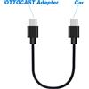 OTTOCAST Cavo CarPlay originale da C a C ottomano per adattatore Auto Android CarPlay wireless per Auto