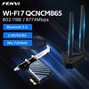 fenvi Adattatore WiFi FENVI WI-FI 7 QCNCM865 PCIE, Bluetooth 5.3, WiFi 7 fino a 5.8Gbps Tri-band con scheda wireless Qualcomm per Windows 11