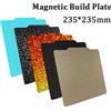 Sirol Pei Copriletto 235x235 Per Ender 3 V2 Ender 3 Ender 5 Nettuno 4 Pro Pet Peo Piastra di Costruzione Magnetica Sping Acciaio Stampante 3d Letto Riscaldato