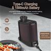 BORUiT BQ500 Infusore di fumo Cucina Macchina molecolare portatile Bar Generatore di fumo freddo Bruciare carne Cottura Pistola per fumatori per barbecue