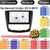 Hizpo schermo QLED da 9 pollici 2din Android autoradio lettore Video multimediale per Renault Kadjar 2015-2019 GPS Carplay Auto 4G RDS AI