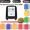 HIZPO Autoradio Android 14 con Schermo da 9,7 Pollici, Carplay, 4G, 2 Din per Renault Scenic 2013-2024, Lettore Multimediale Video, GPS, DSP