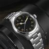 Militado ML08 Orologio militare VH31 Movimento al quarzo Doppio cristallo di zaffiro C3 BGW9 Luminoso 10Bar Impermeabile 38mm Orologio vintage