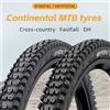Continental Pneumatico MTB Continental Xynota 27.5/29x2.4 3/180 TPI con Protezione Anti-Foratura, Pneumatici Pieghevoli da Montagna, Composto Black Chili, Tubeless