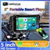 Leekooluu schermo da 5 pollici Wireless Carplay Smart Player portatile supporta Android Auto IP68 impermeabile per moto