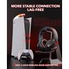 BINNUNE Cuffie da gioco wireless doppie BINNUNE con microfono per PC, PS4, PS5, cuffie da gioco Bluetooth per computer portatile, cuffie da gioco