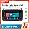 SMOONAVI Wireless Carplay Android14 Autoradio Per Mercedes Benz B200 Sprinter W906 W639 AB Classe W169 W245 Viano Vito GPS 4G Wifi 8 + 128GB