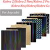 Sirol Per Anycubic Kobra 230x230mm PEI PET Piastra di costruzione magnetica Stampa Lamiera di acciaio per molle per Anycubic Kobra, Kobra 2 Pro/Neo, Kobra Go