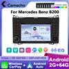 Camecho 2 + 64G Autoradio Per Mercedes Benz W169 W245 B200 W906 Sprinter W639 Vito Wireless CarPlay Android Auto GPS Stereo Wifi